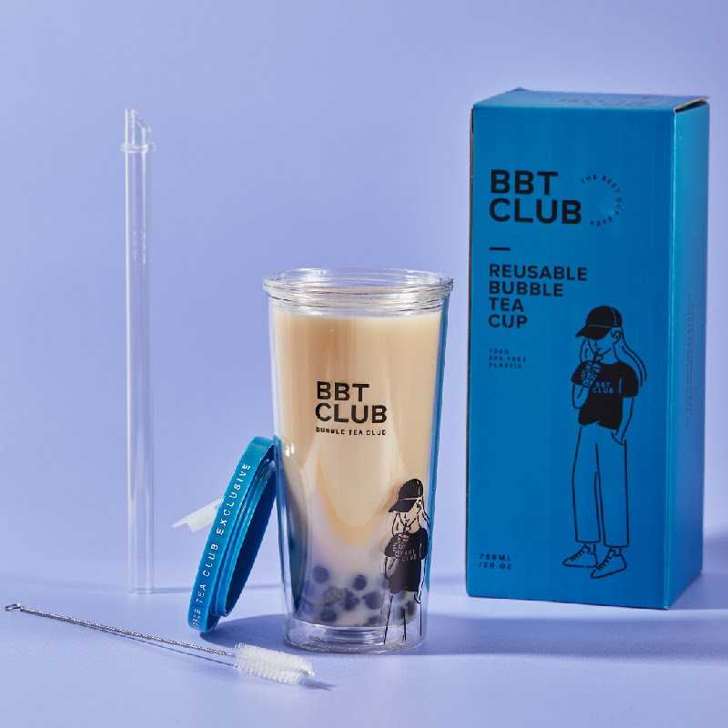 BBT CLUB - Reusable Bubble Tea Cup Set BBT CLUB - Reusable Bubble Tea Cup Set