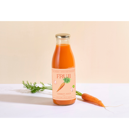 Jus de Carotte Bio - 750ml - FRUJI