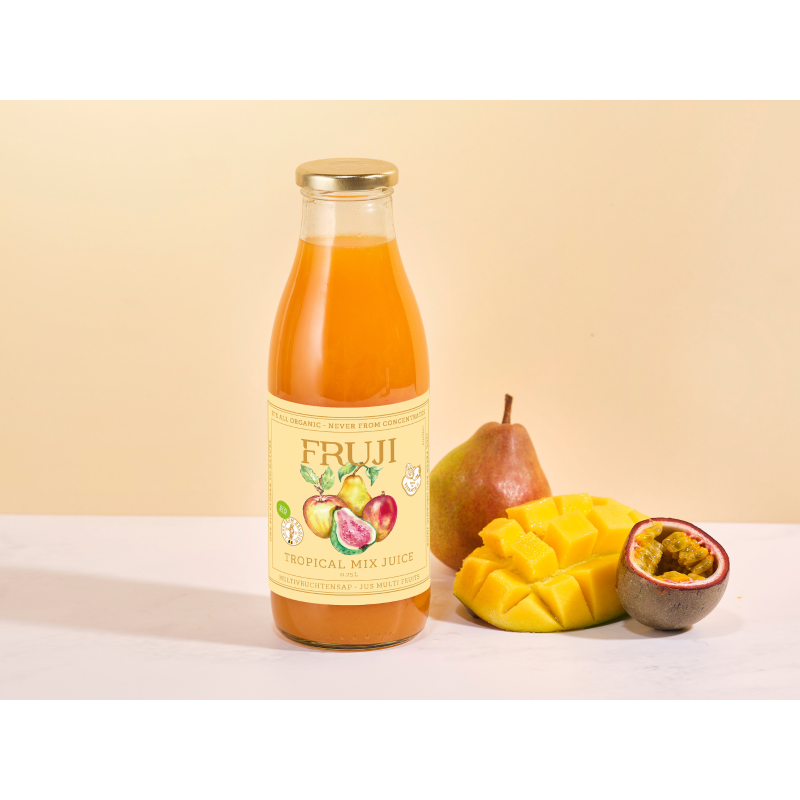Organic Tropical Mix Multifruit Juice 750ml - FRUJI