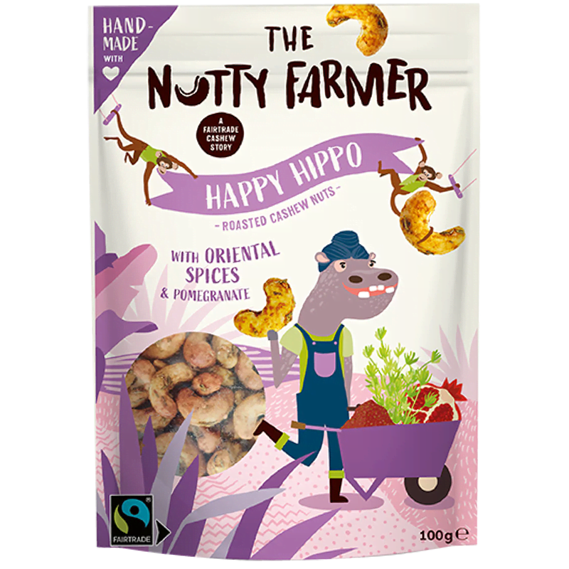 Anacardos con especias orientales y granada 100g