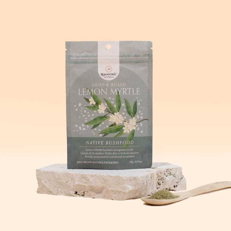 Myrte Citronnée - Séché et Moulu - 20g - Roogenic Myrte Citronnée - Séché et Moulu - 20g - Roogenic